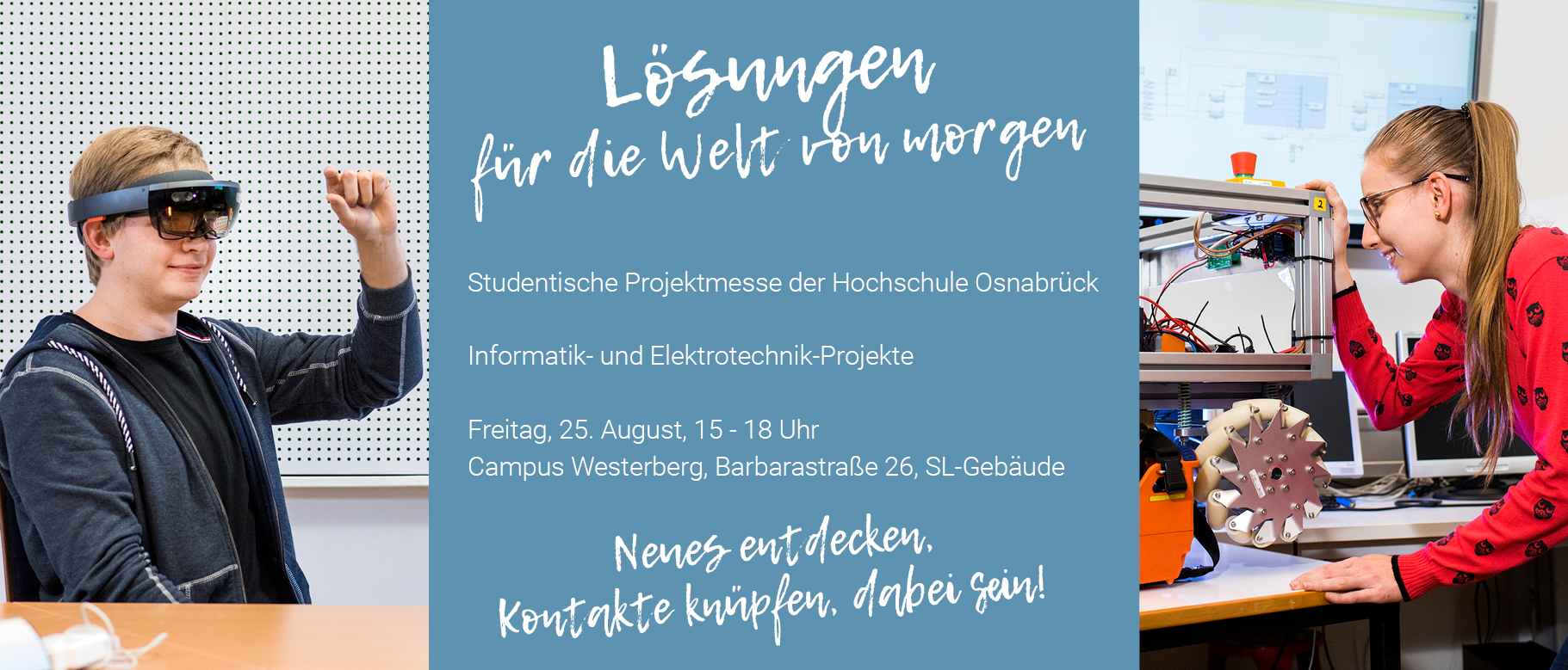 Projektmesse "Lösungen für die Welt von morgen" 