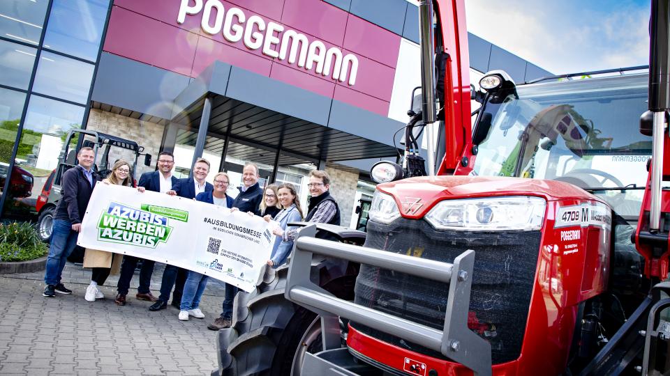 Freuen sich die Ausbildungsmesse in Bad Iburg 