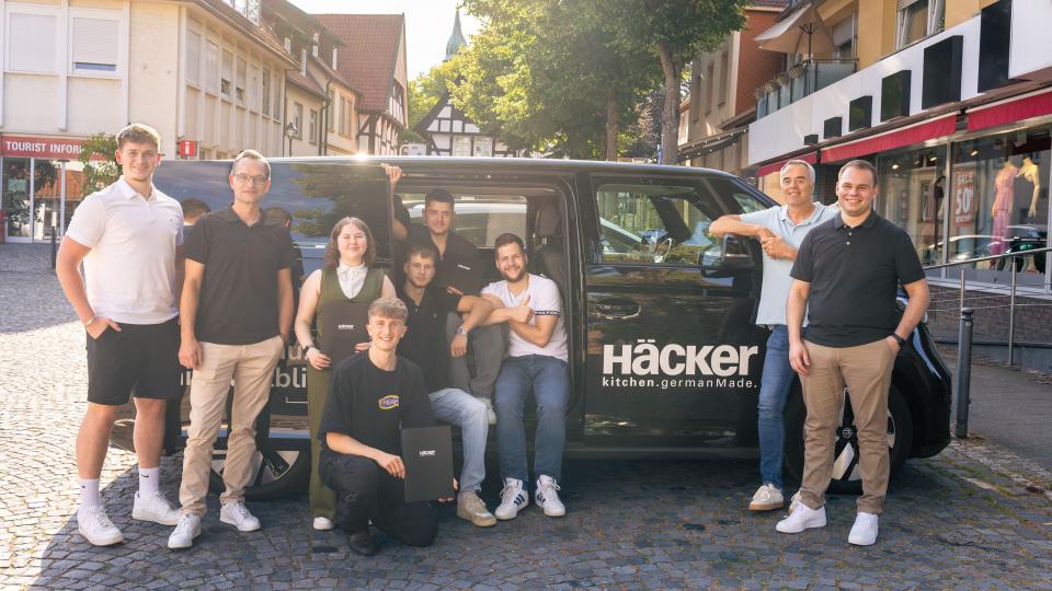 Häcker in Venne: Erste Auszubildende erfolgreich übernommen