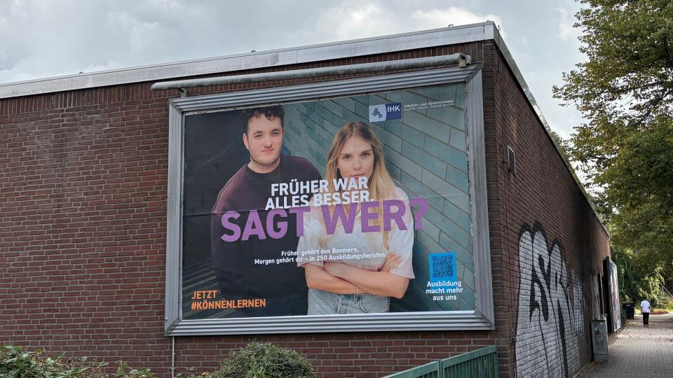 Plakatkampagne Könnenlernen